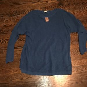 J.jill blue sweater